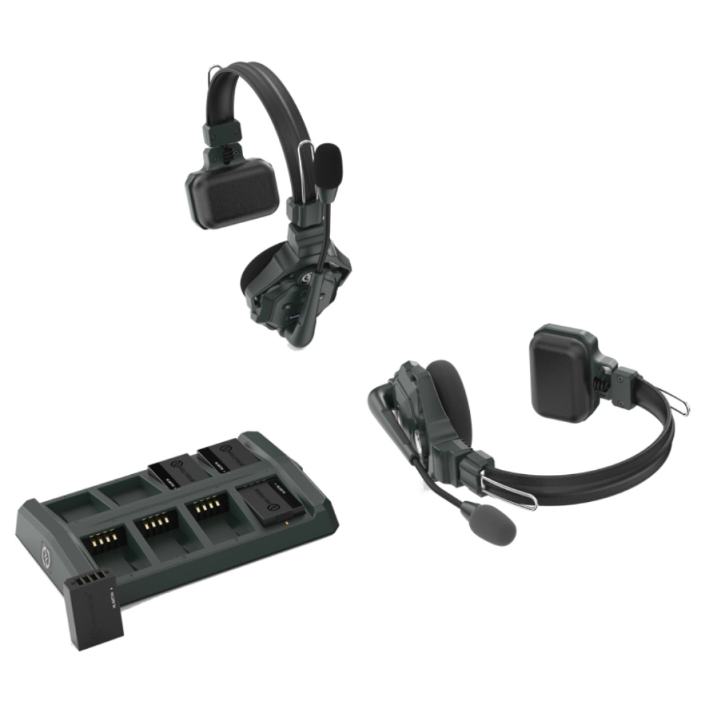 Hollyland Bezprzewodowy system s�uchawkowy Intercom Solid C1 Full Duplex 2KIT
