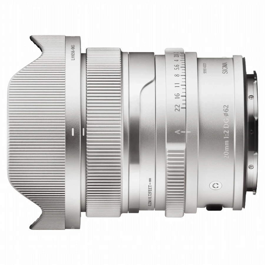 Sigma C 20 mm f/2 DC DG Contemporary L-mount srebrny