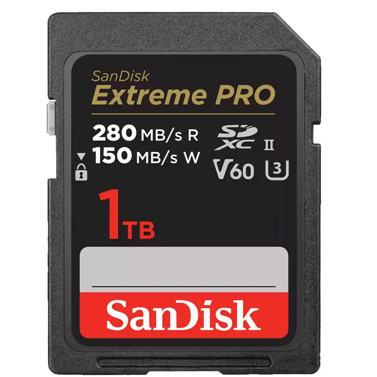 Sandisk SDXC 1TB EXTREME PRO 280MB/s C10 UHS-II V60