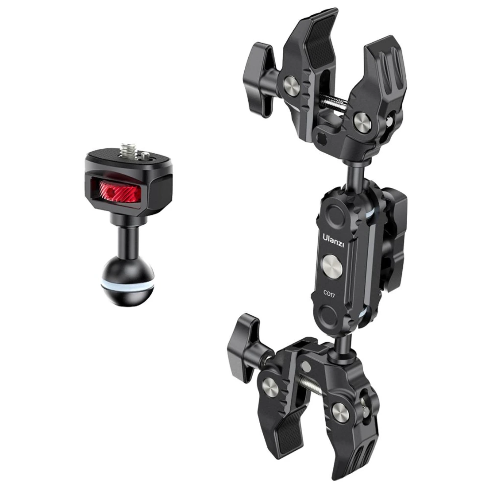Ulanzi Magic Arm C017 z uchwytami Super Clamp