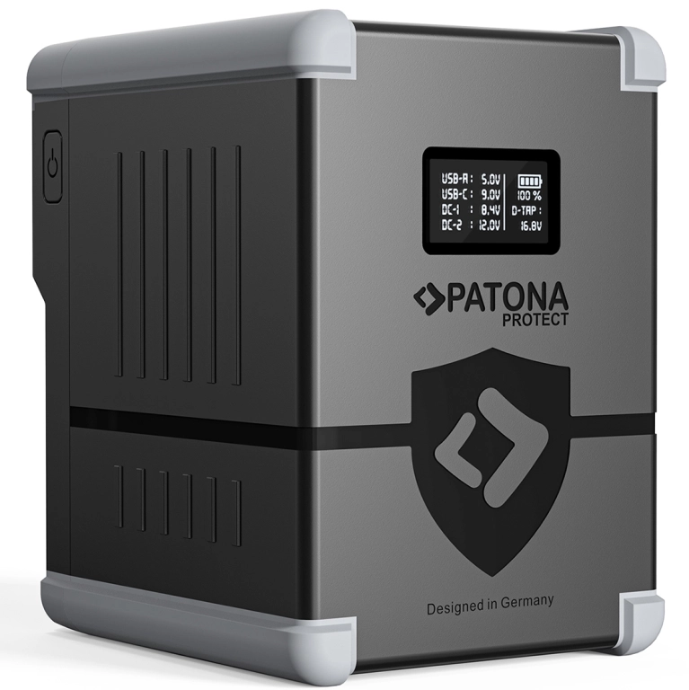 Patona Protect V-Mount V200-PD100 198Wh, 14.8V, 13A, 100W (OUT), 2x DC, D-TAP, USB-C USB-A (OUT) [13875]