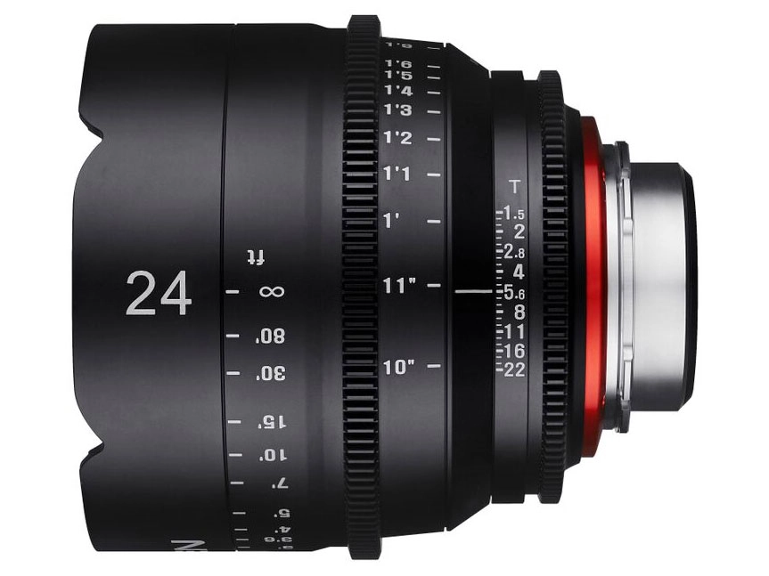 Samyang XEEN Cine 24 mm T1.5 FF MFT
