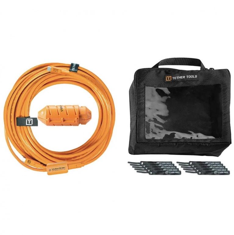 Tethertools TetherBoost Pro 9.4m USB-C to Micro-B k�towy pomara�czowy (CUC31RB-ORG)