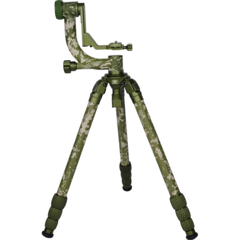 Sirui CT-3204+CH20 z głowicą gimbal kamuflaż