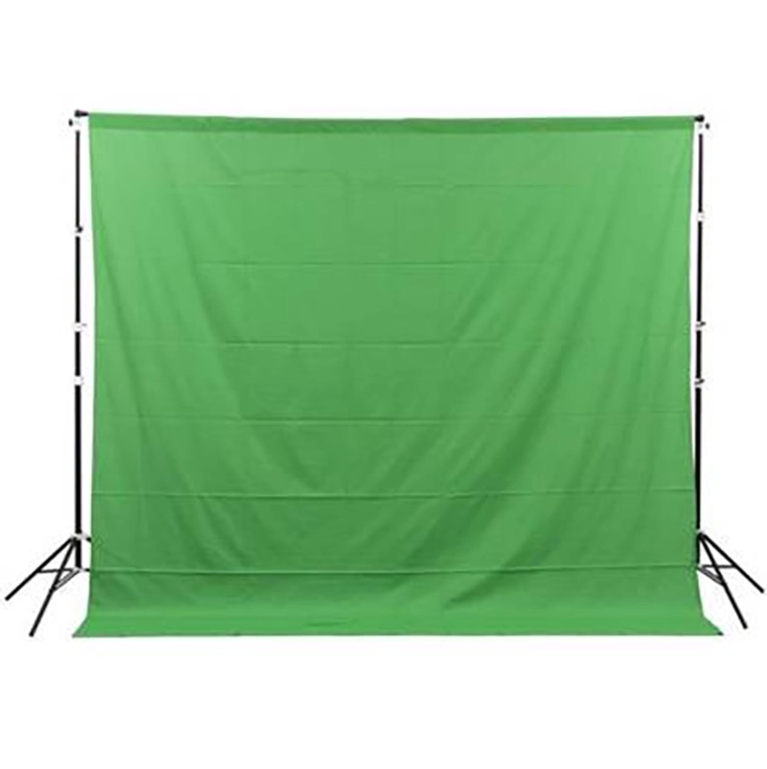 GlareOne materia�owe Green Screen Backdrop 3x3 m - zielone