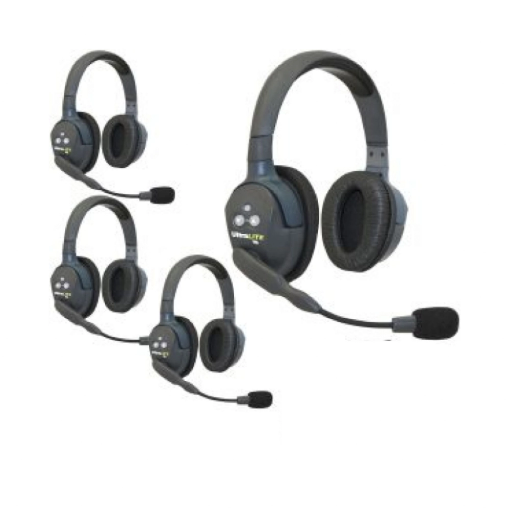 Eartec UltraLITE Double 4 osobowy system komunikacji bezprzewodowej - s�uchawka podw�jna [UL4D]