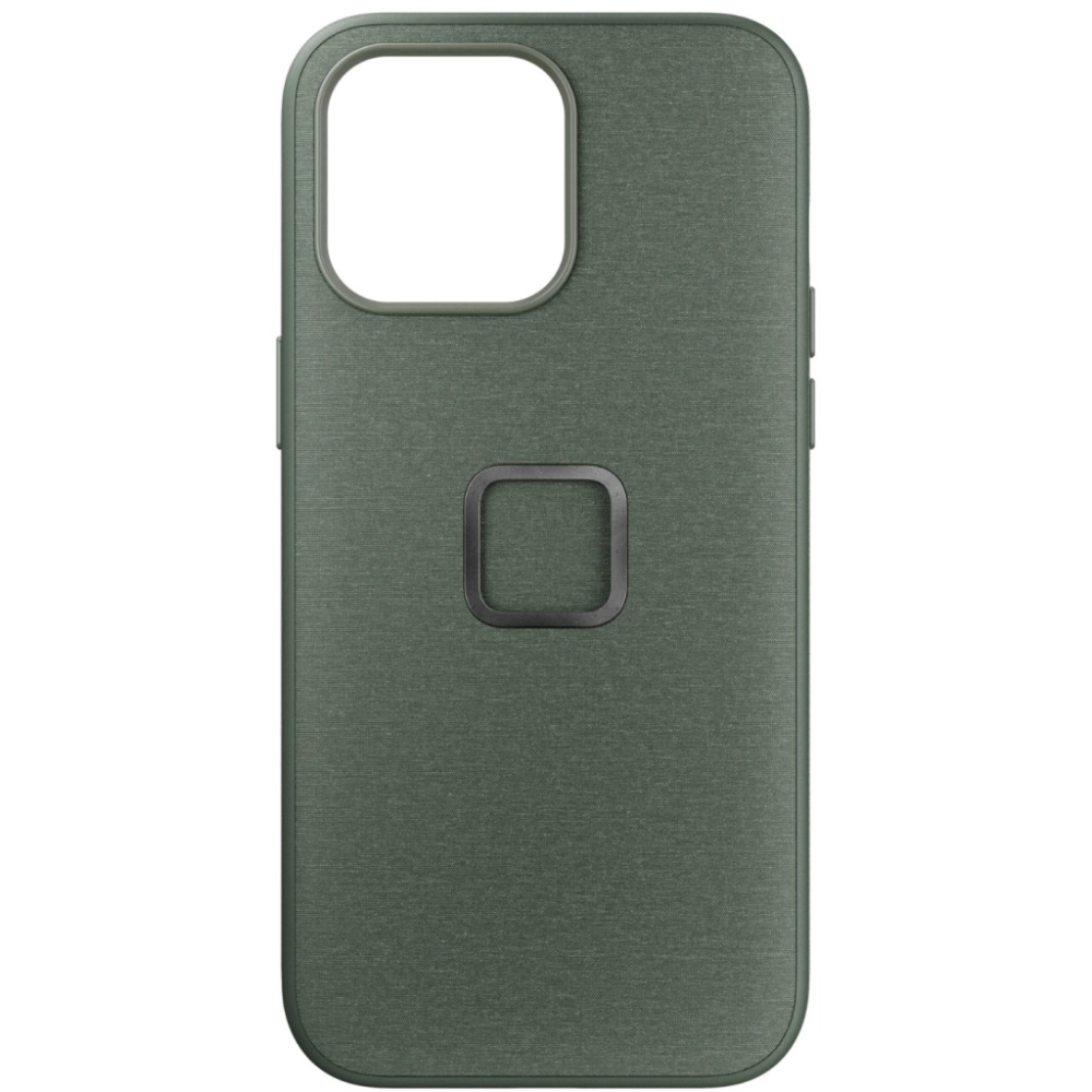 Peak Design Mobile Everyday Fabric Case etui do iPhone 15 Pro Max v2 szarozielone