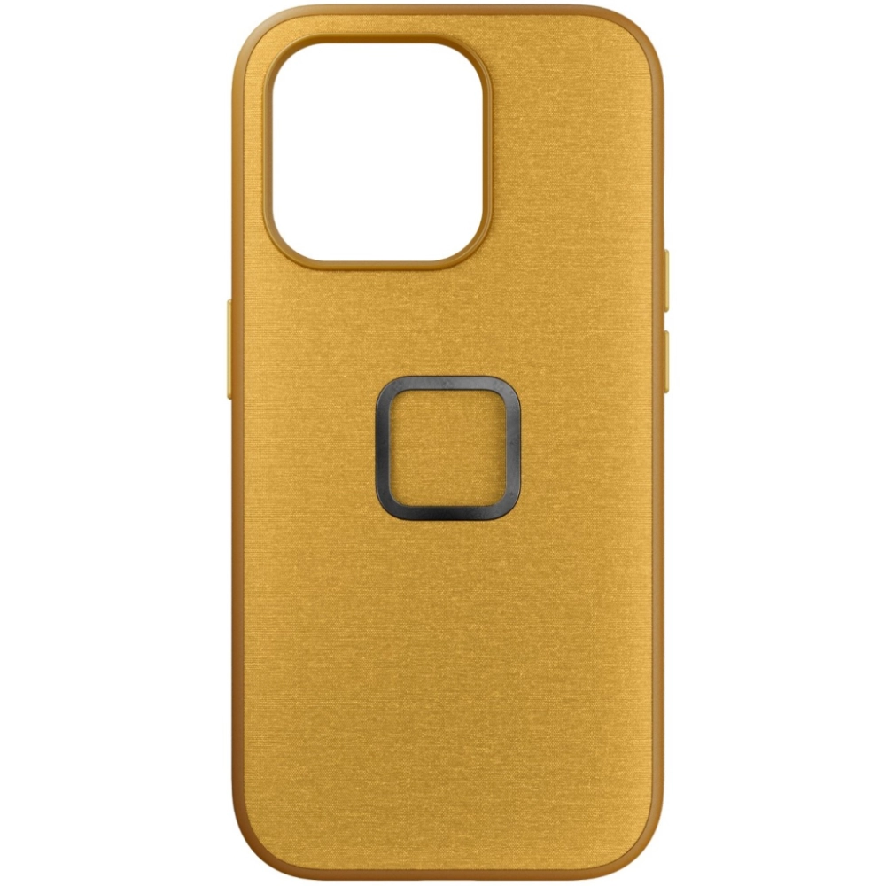 Peak Design Mobile Everyday Fabric Case etui do iPhone 15 Pro v2 żółte