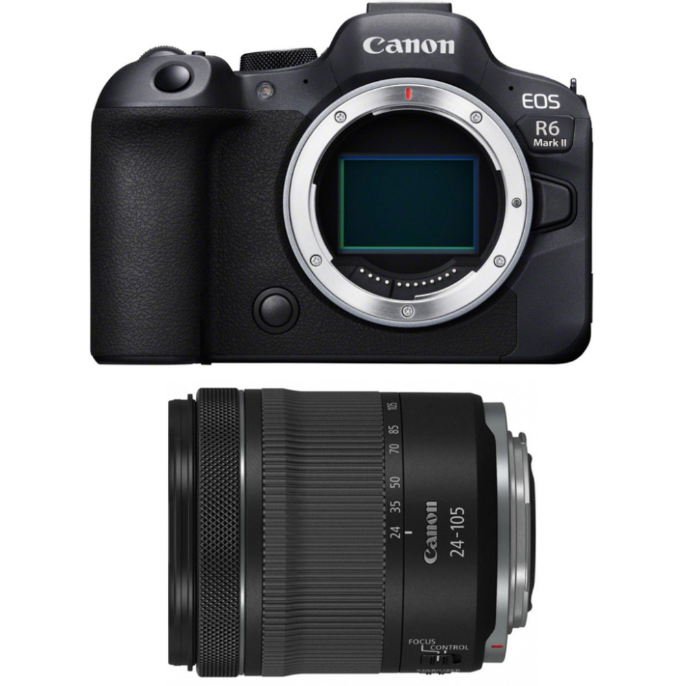 Canon EOS R6 Mark II + RF 24-105mm F4-7.1 IS STM 20 rat 0% plus rabat 1000 zł na obiektyw RF