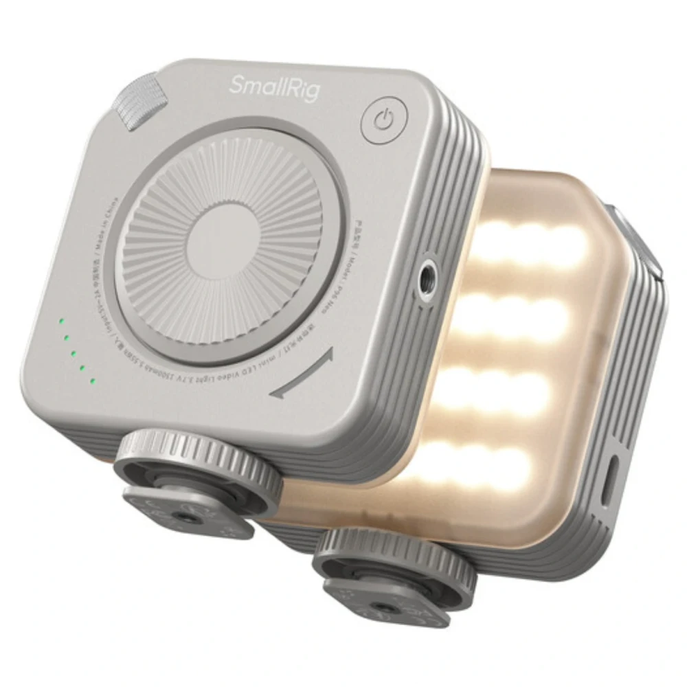 Smallrig lampa wideo Neo mini LED P96 szary morandi [5820]