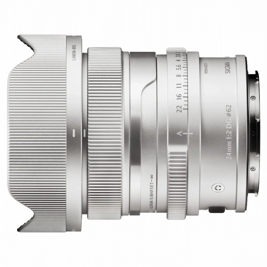 Sigma C 24 mm f/2 DC DG Contemporary L-mount srebrny
