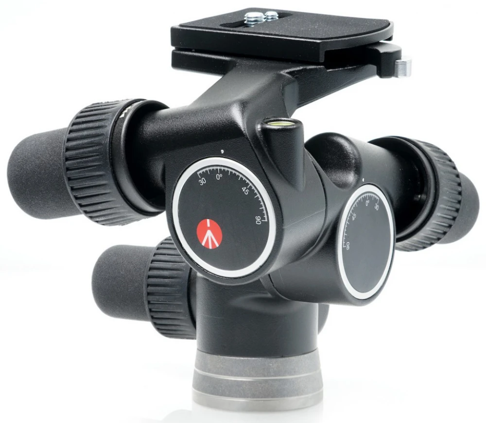 Manfrotto MN405 Pro z przekładniami zębatymi, płytka 410PL/RC4