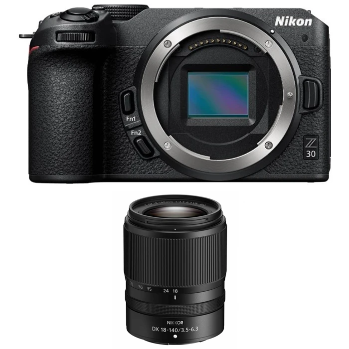 Nikon Z30 + 18-140 mm f/3.5-6.3 VR