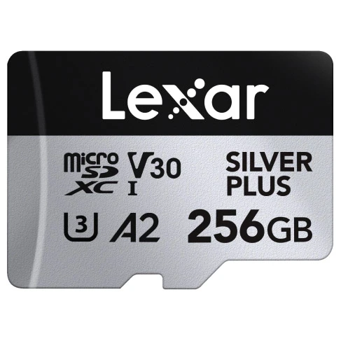 Lexar microSDXC Professional SILVER Plus UHS-I/U3/A2/4K V30 256GB