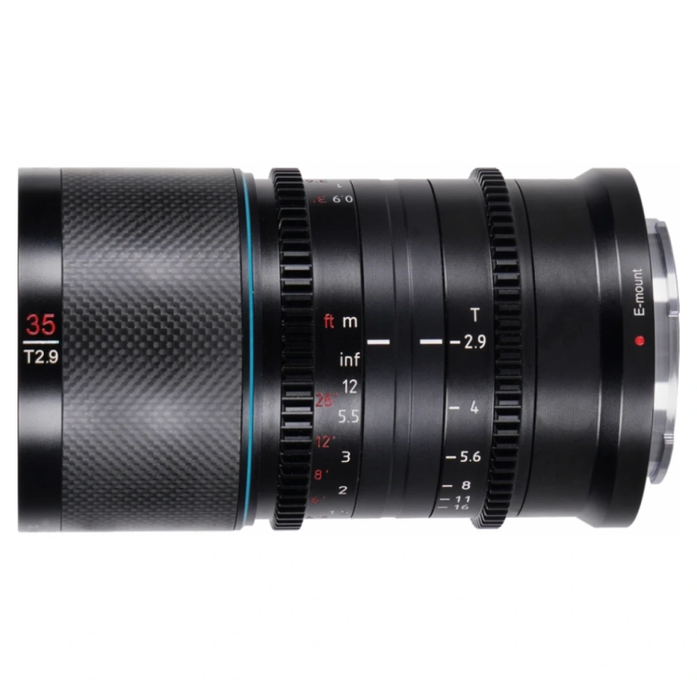Sirui Anamorphic Lens Saturn 1,6x Carbon Fiber Full Frame 35 mm L-Mount (neutralna flara)