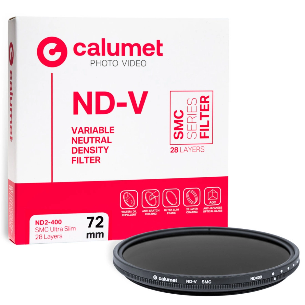 Calumet Variable ND2-400 SMC 72 mm Ultra Slim 28 Layers