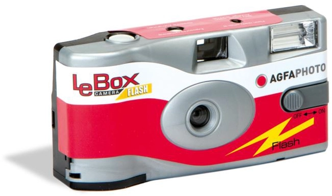 AGFA Aparat jednorazowy z filmem kolorowym LeBox 400 27 flash