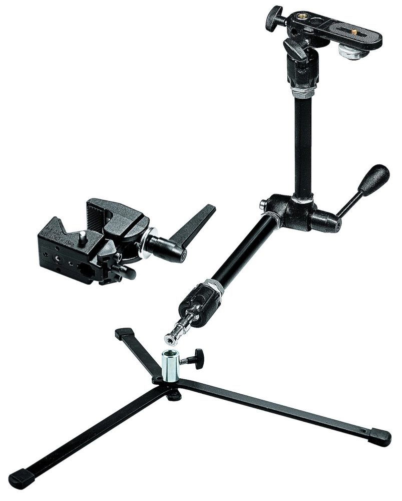 Manfrotto Zestaw Magic Arm - rami�, podstawa, klema, uchwyt