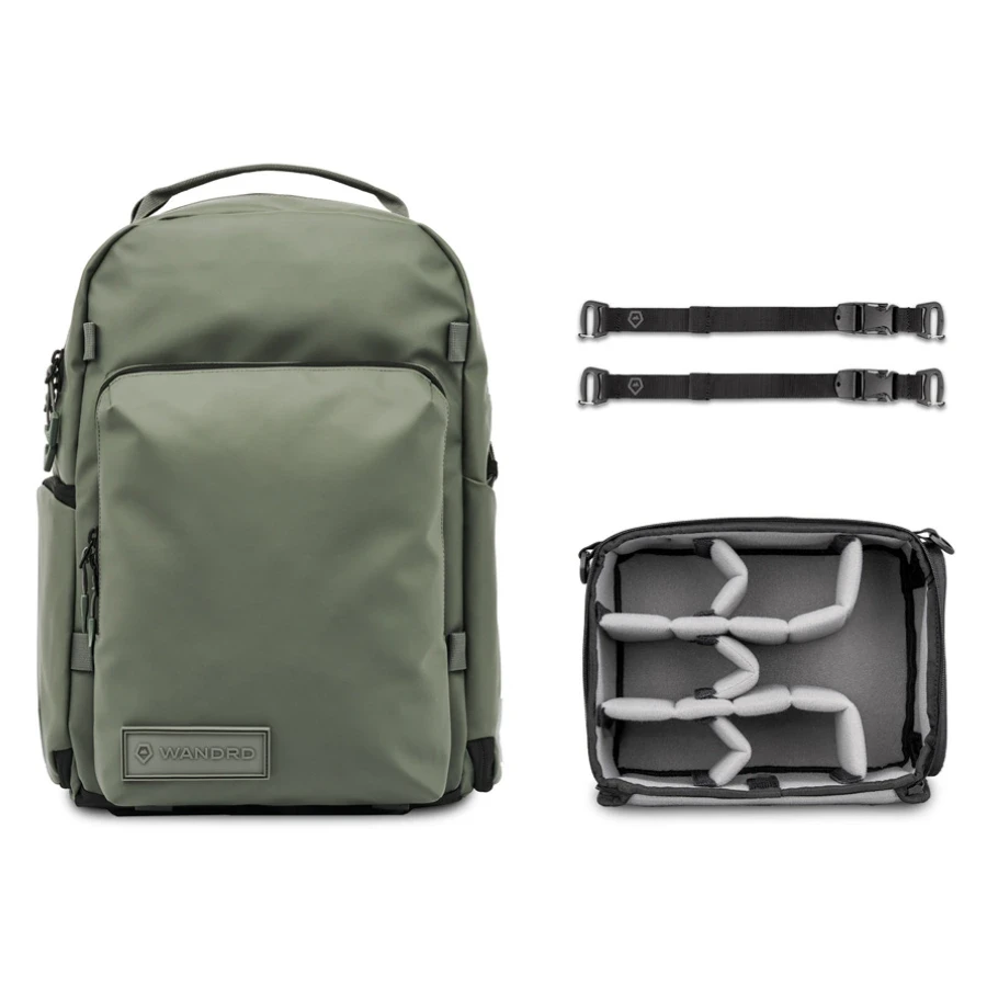 Wandrd PRVKE 31L Pocket Photo Bundle Wasatch Green