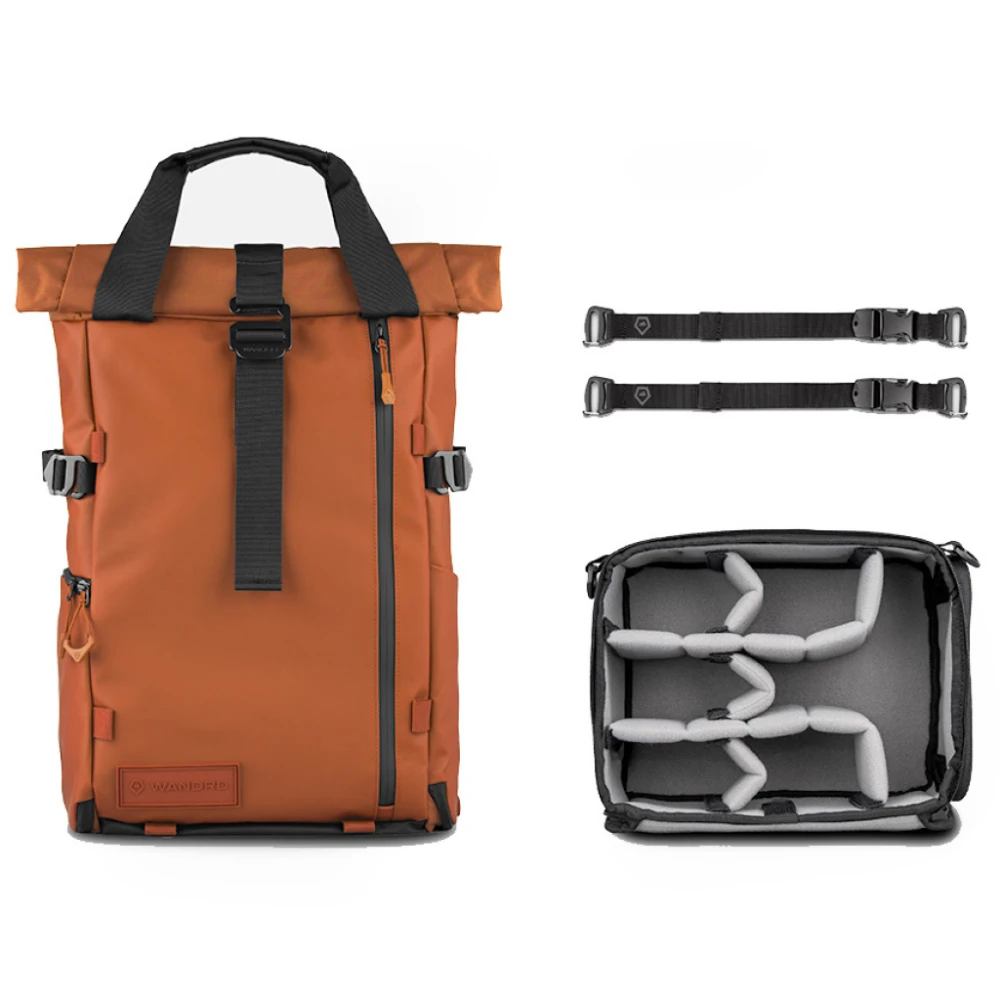 Wandrd PLECAK WANDRD PRVKE 31L Sedona Photo Bundle pomara�czowy V4