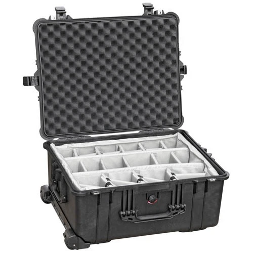 Peli (TM)1610 Skrzynia z przegródkami czarna