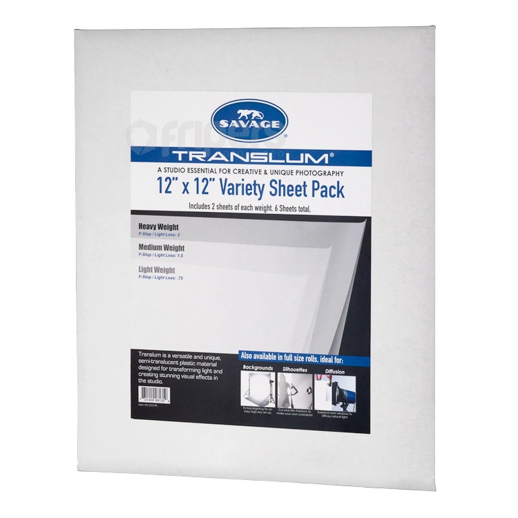 Savage Zestaw Translum p�przepuszczalne 30.5x30.5 cm 6 sztuk