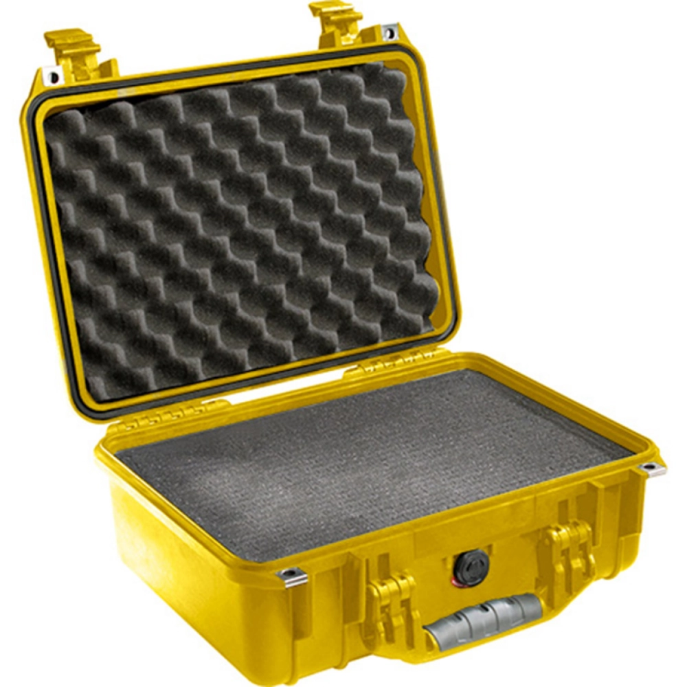 Peli (TM)1450 skrzynia z gąbką / żółta