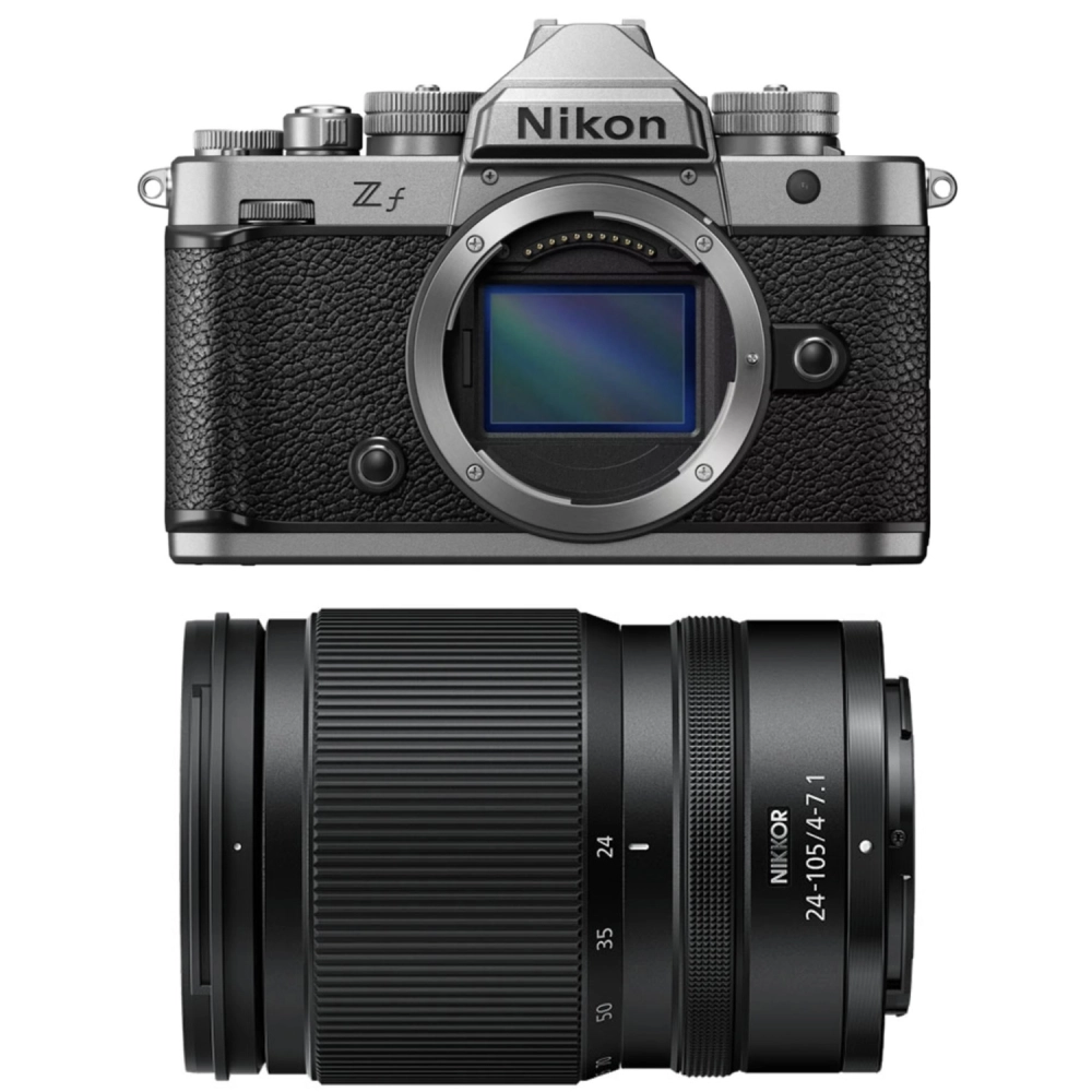 Nikon Zf srebrny + 24-105 mm