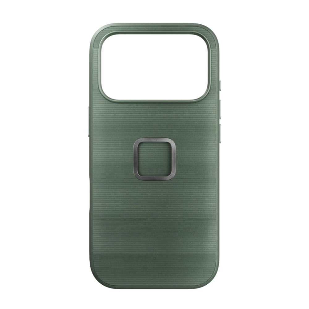 Peak Design Mobile Everyday Fabric Case iPhone 17 Pro Sage szarozielony