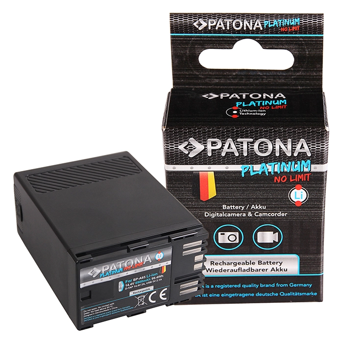 Patona Platinum BP-A65 99.4Wh do Canon (EOS C70 / 200 / 300 / 500 / XF605 / 705) [1315]