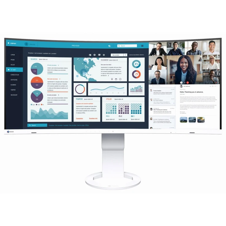 EIZO FlexScan EV3895-WT bia�y