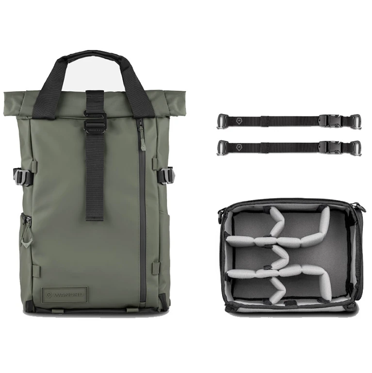 Wandrd PLECAK WANDRD PRVKE 21L Wasatch Photo Bundle zielony V4