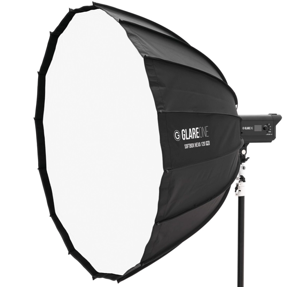 GlareOne Hexa Pro 120 cm mocowanie Bowens