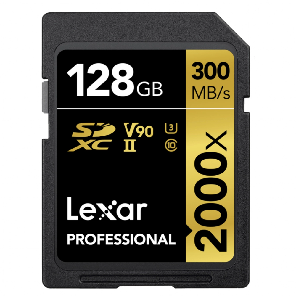 Lexar SDXC 128GB 2000x Professional UHS-II V90