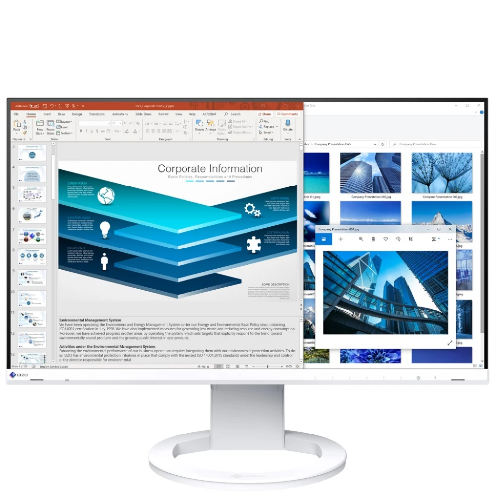 EIZO FlexScan EV2480 Bia�y