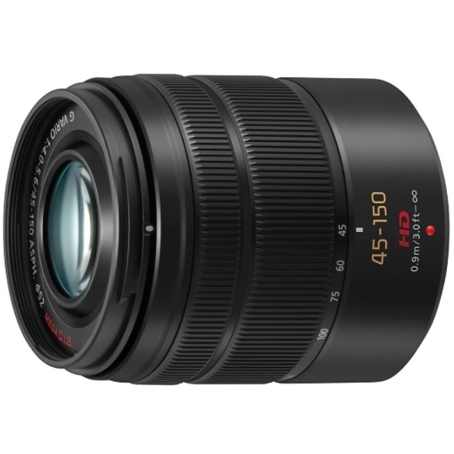 Panasonic LUMIX G Vario 45-150mm f/4.0-5.6 ASPH. MEGA O.I.S. czarny