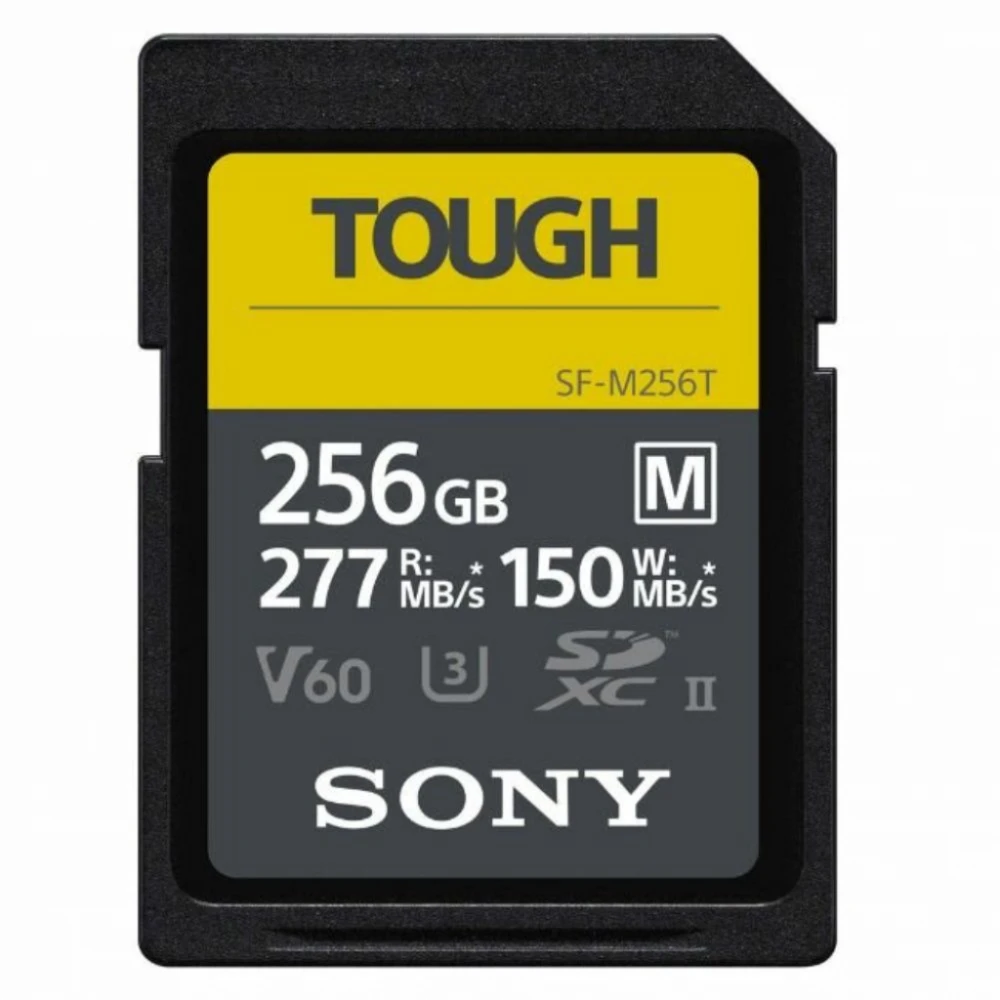 Sony SF-M Tough SDXC 256GB UHS-II U3 V60 277MB/s