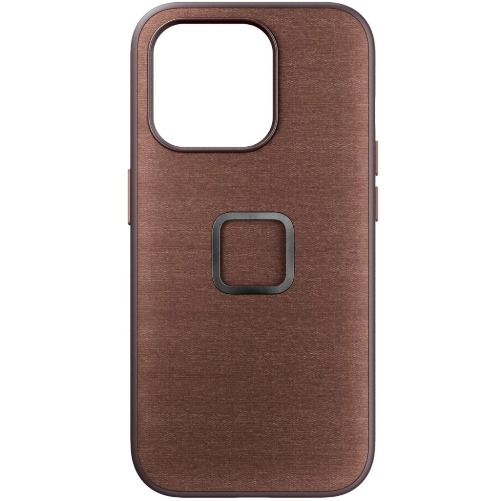 Peak Design Mobile Everyday Fabric Case etui do iPhone 15 Pro v2 czerwone