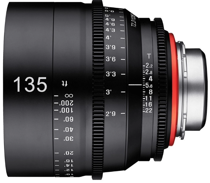 Samyang XEEN Cine 135 mm T2.2 FF Canon EF