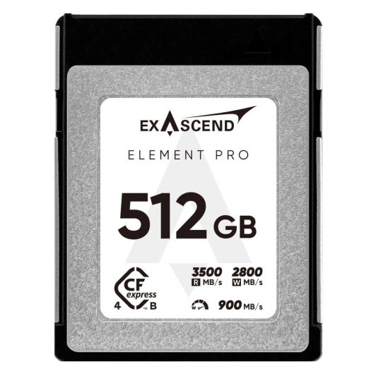 Exascend Element Pro CFexpress B 4.0 512GB