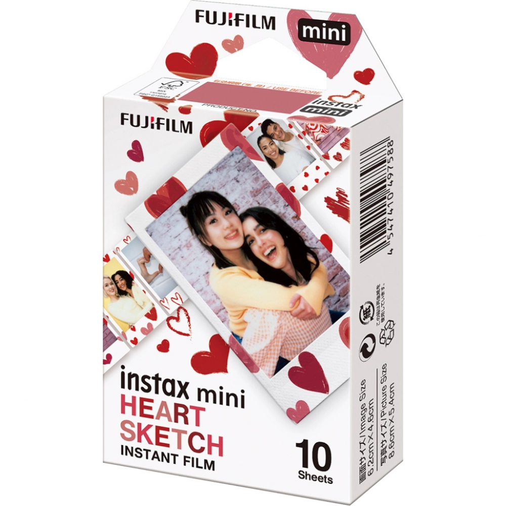 FujiFilm Instax Mini Heart Sketch
