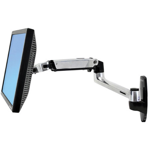 Ergotron LX Wall Moun Arm uchwut �cienny do monitora polerowane aluminium