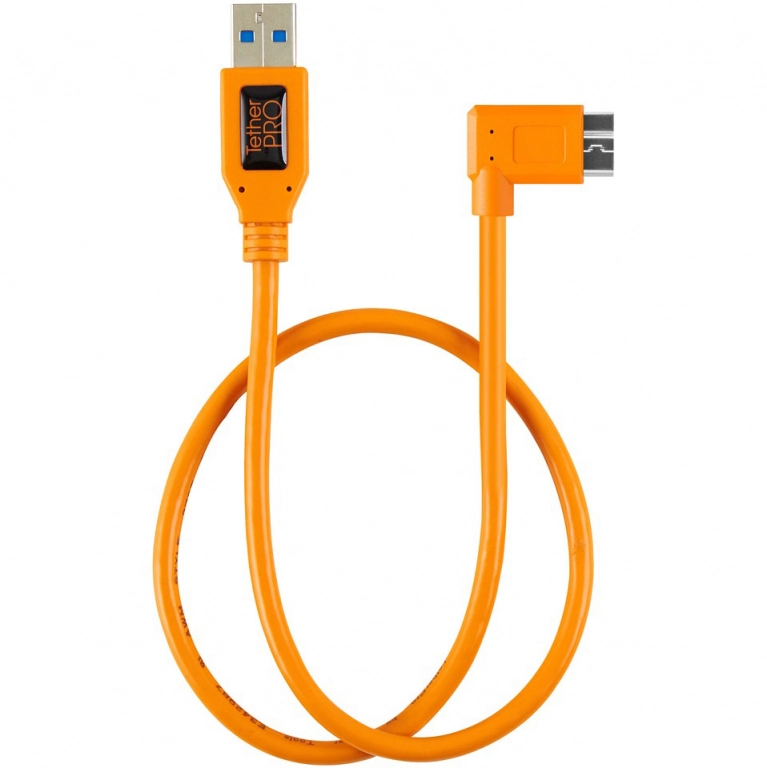 Tethertools Pro USB 3.0 Micro-B 50cm pomarańczowy (CU61RT02-ORG )
