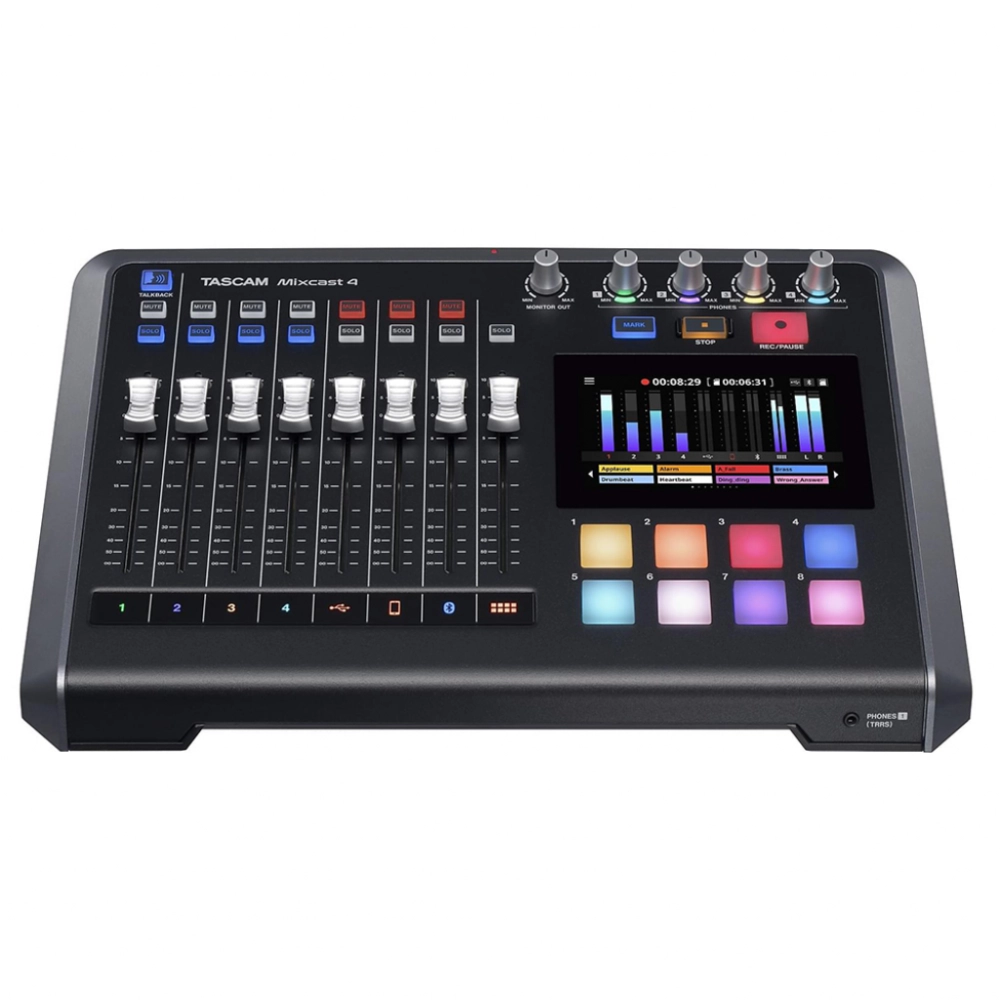 Tascam Mikser Mixcast 4 do nagrywania podcast�w