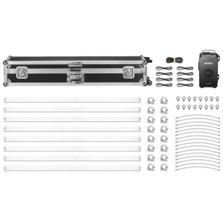 Godox TP4R-K8 8 Light Kit Knowled Pixel Tube Light