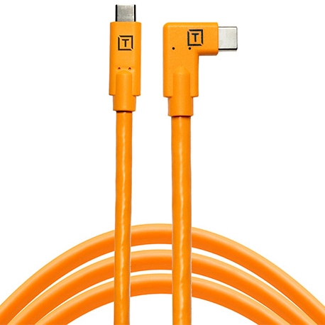 Tethertools TetherPro USB-C 4,6 m Right Angle pomara�czowy (CUC15RT-ORG)