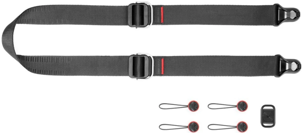 Peak Design Pasek na szyję lub ramię SLIDE LITE v3 czarny do lekkich aparatów