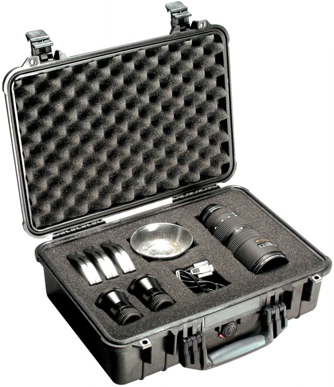 Peli (TM)1500 skrzynia z g�bk� / czarna