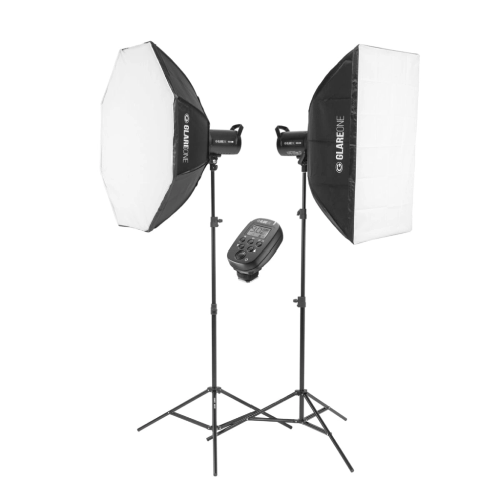 GlareOne Vega 400 Basic Kit + wyzwalacz taniej o 20%