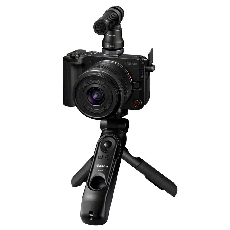 Canon EOS R50 V + RF-S 14-30 F4-6.3 IS STM PZ Content Creator bateria plus klatka i futrzana os�ona Smallrig po 1 z�